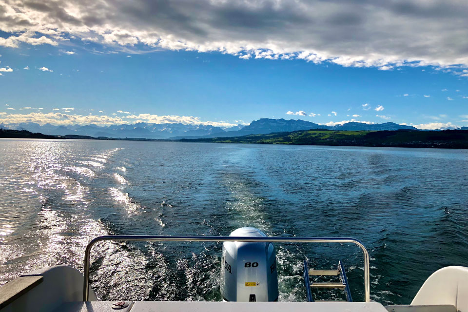 Anmeldung zur Bootsfahrschule/Bootsfahrprüfung auf dem Sempachersee